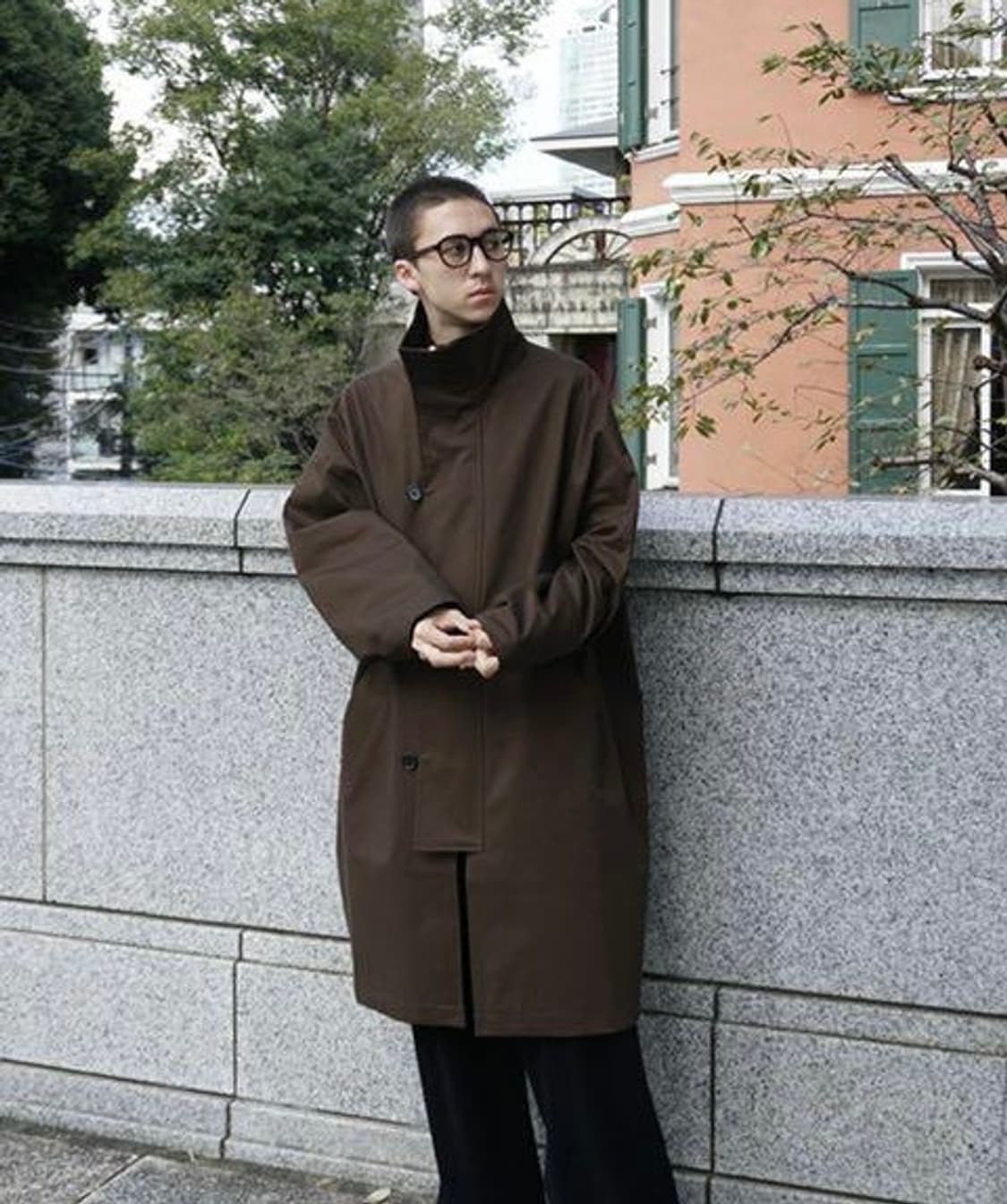 ジャケット・アウター mfpen JOHNSTON COAT[BROWN OLIVE] mfpen / JOHNSTON COAT /BROWN OLIVE
