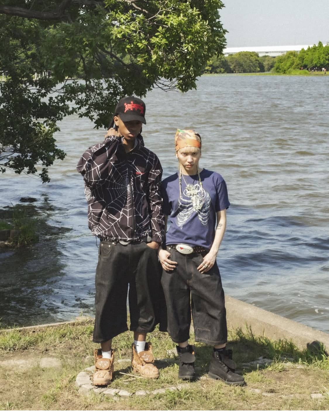 NOREMID RIGIT BAGGY JORTS – BLACK | 후루츠패밀리