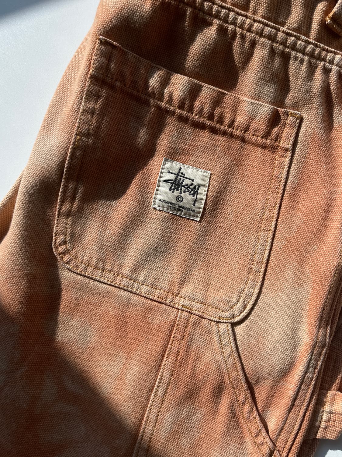 Stussy Dyed Work Pant Stussy FLORAL DYE WORK PANT 34インチ Floral