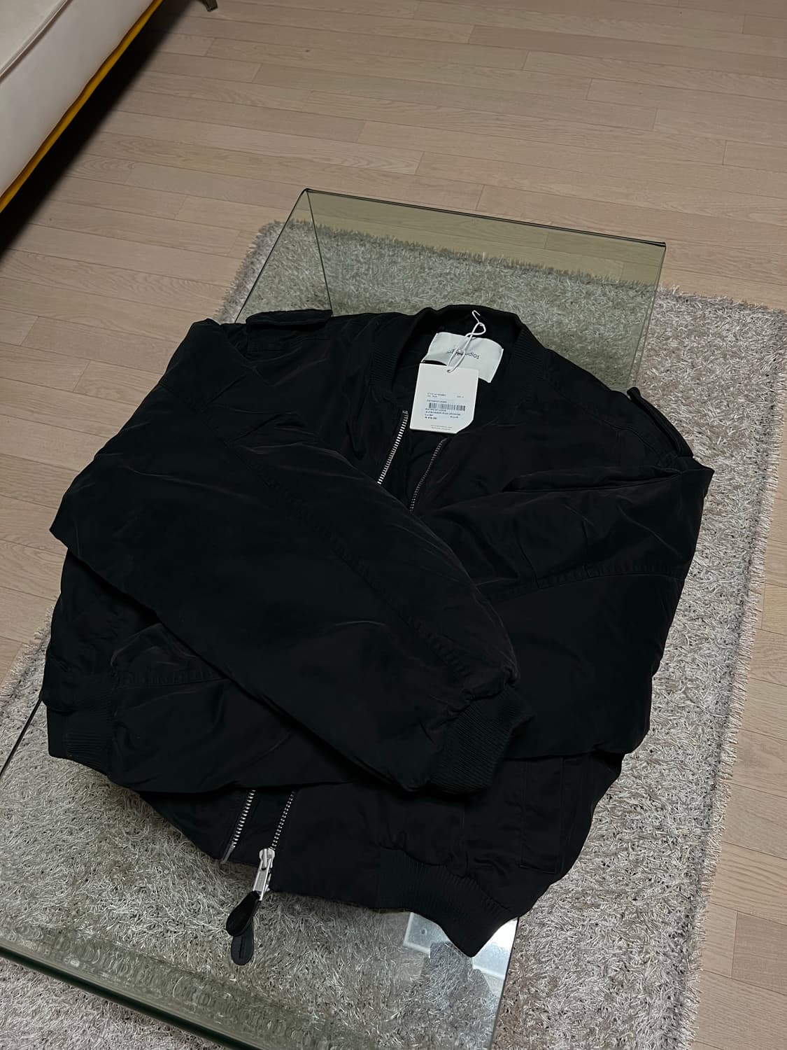 M ENTIRE STUDIOS A-4 BOMBER IRON entire studios A-4 Jacket Iron M