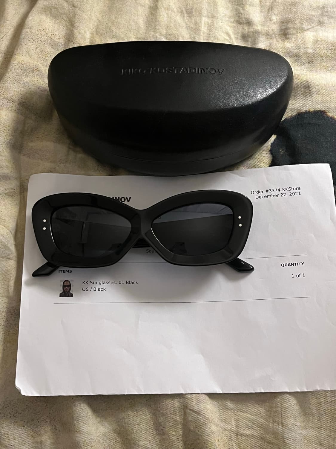 KIKO KOSTADINOV KK. SUNGLASSES. 01 GREY キコ コスタディノフ