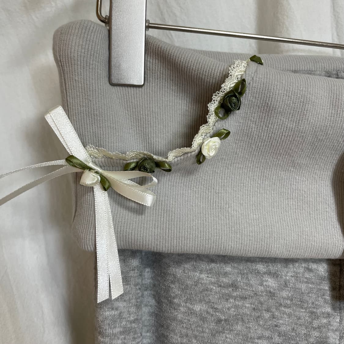Sculptor Rosy Terry Pants Gray | 후루츠패밀리