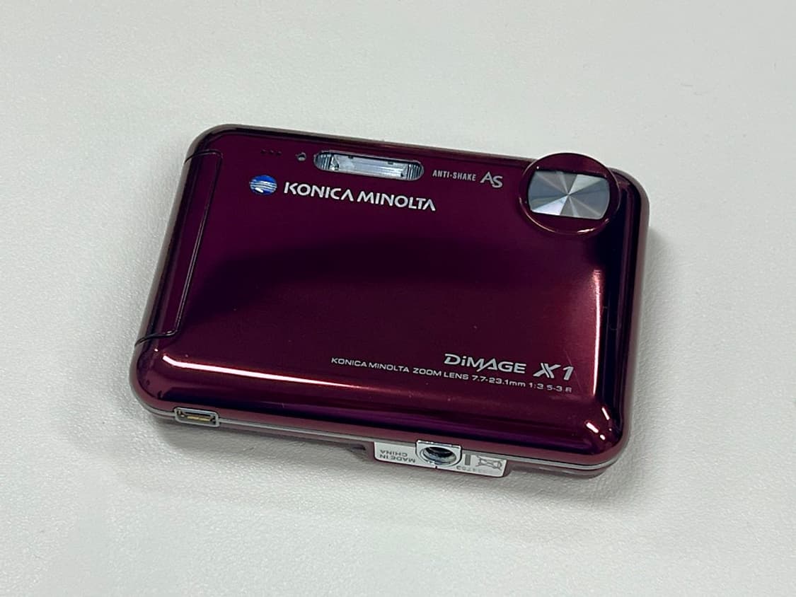 작례o) 미놀타 x1 dimage minolta 레드와인 | 후루츠패밀리