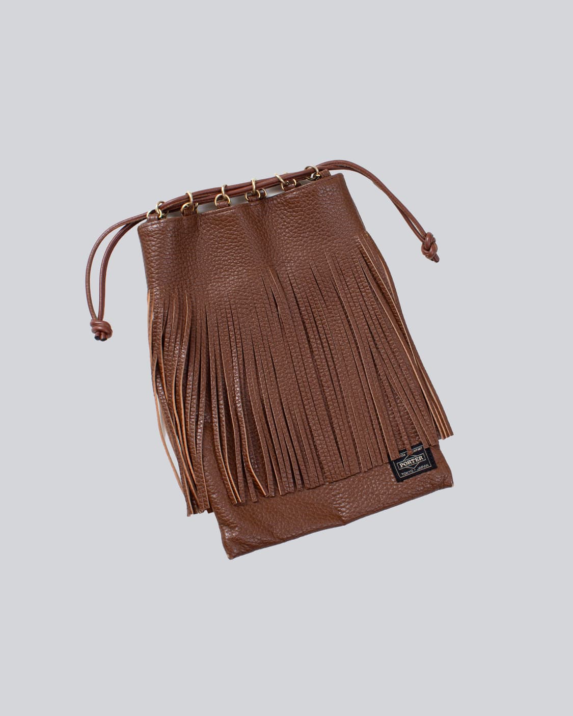 PORTER × 5525galleryレザータッセルポーチ 美品 バッグ PORTER