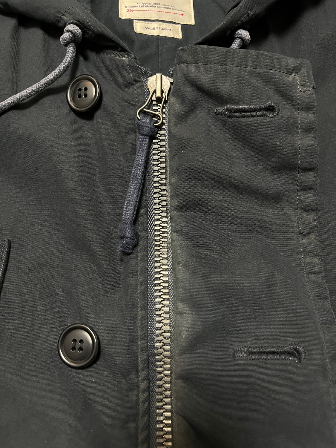 ジャケット・アウター visvim 20AW PATTERSON OVERCOAT (C/NY) Visvim Patterson Overcoat Visvim PATTERSON OVERCOAT (C/NY