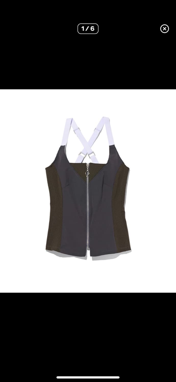 MSCHF 미스치프 STRAP ZIP UP SLEEVELESS | 후루츠패밀리
