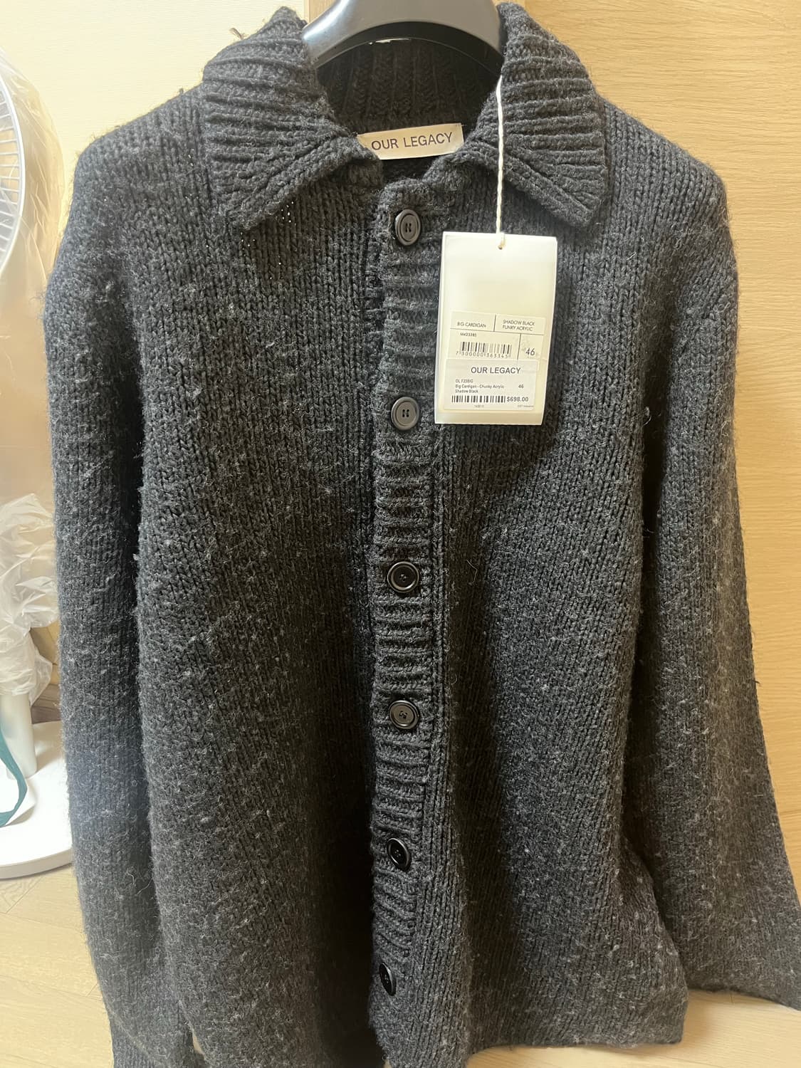 OUR LEGACY】 CLASSIC ZIP CARDIGAN 46