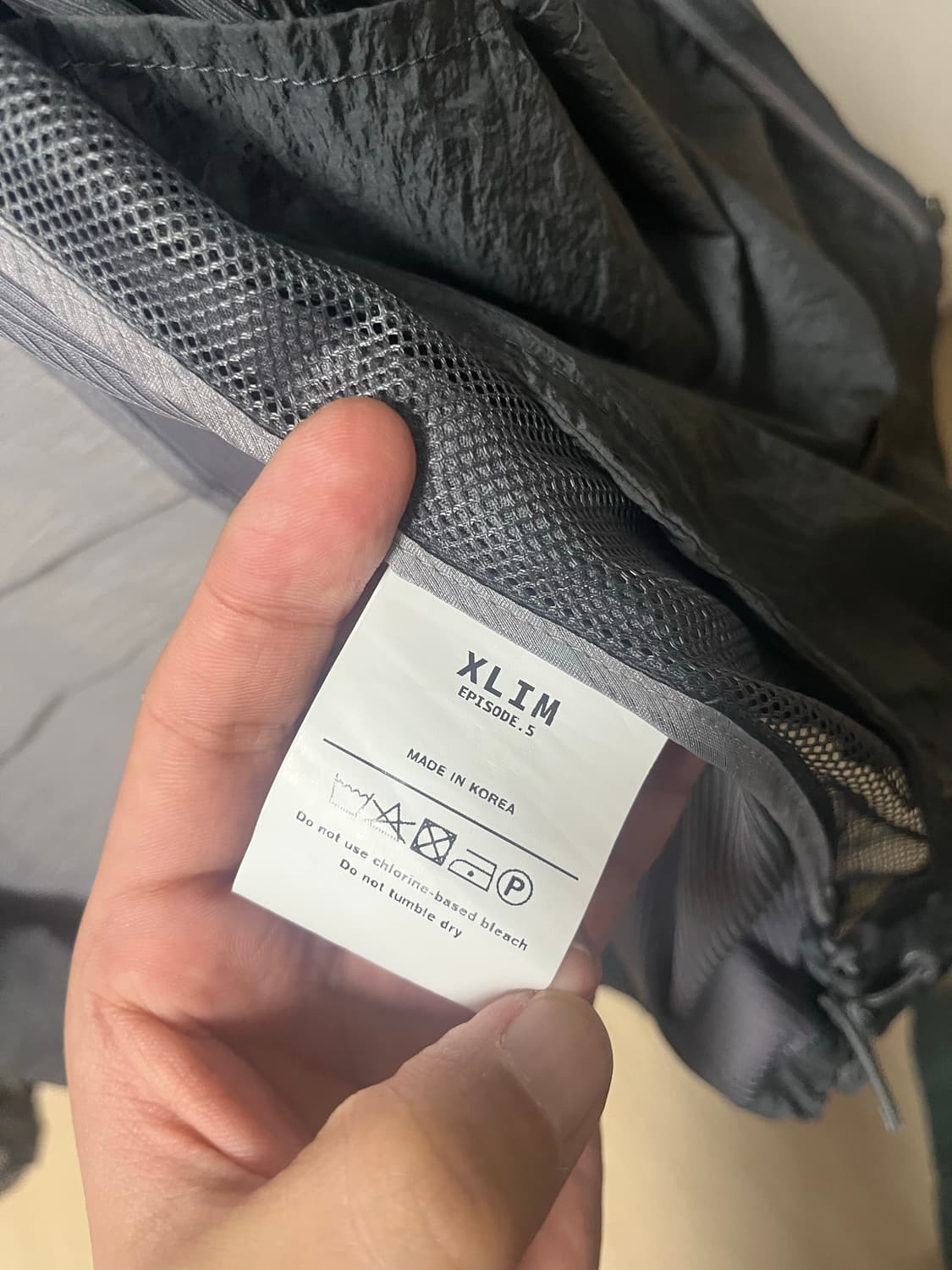 Xlim Ep.5 Synopsis 01 Jacket Charcoal | 후루츠패밀리