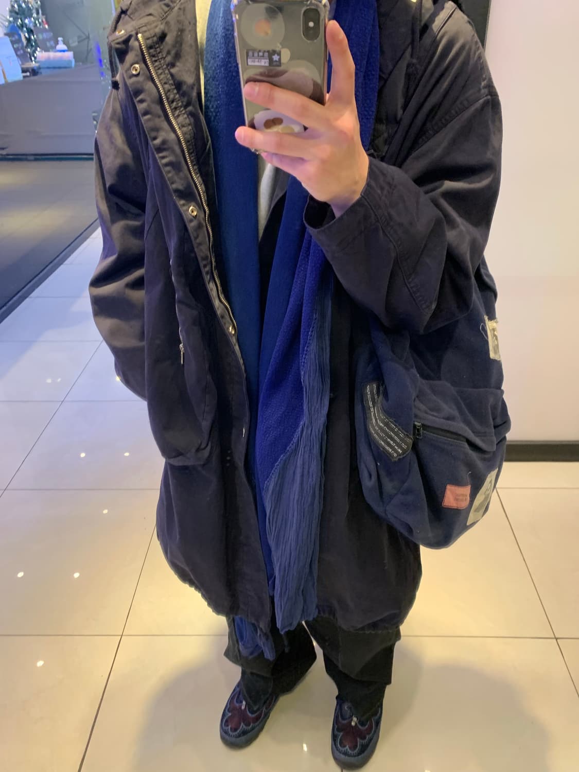 나마체코 syrus parka navy | 후루츠패밀리