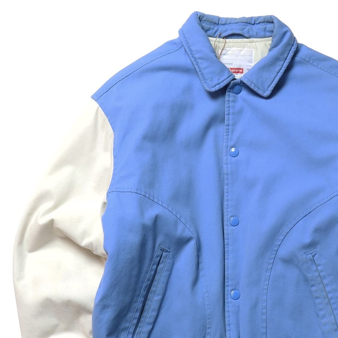 希少Supreme 20SS Twill Varsity Jacket