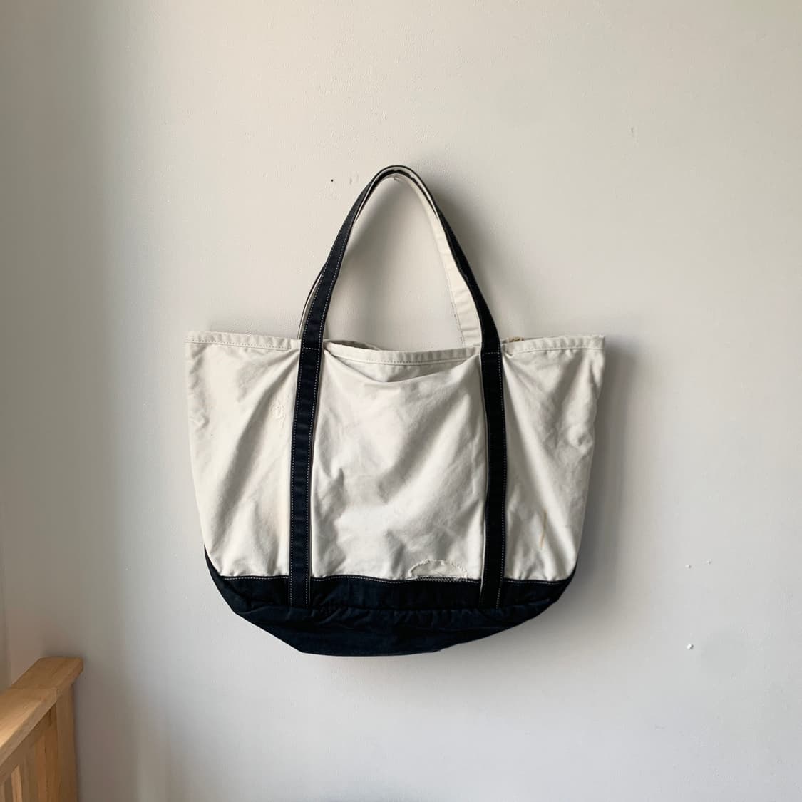 ICT限定VISVIM JUNEAU TOTE L (CANVAS) 24SS VISVIM ICT JUNEAU TOTE BAG old and damaged color matching