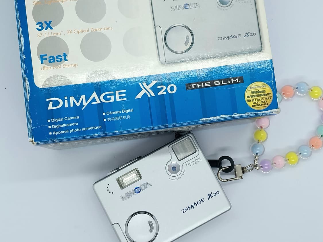 美品 ミノルタ DiMAGE X20 4.8-14.4mm 2.8-3.7 Digital Cameras - Minolta DiMAGE X20 Digital Camera Review