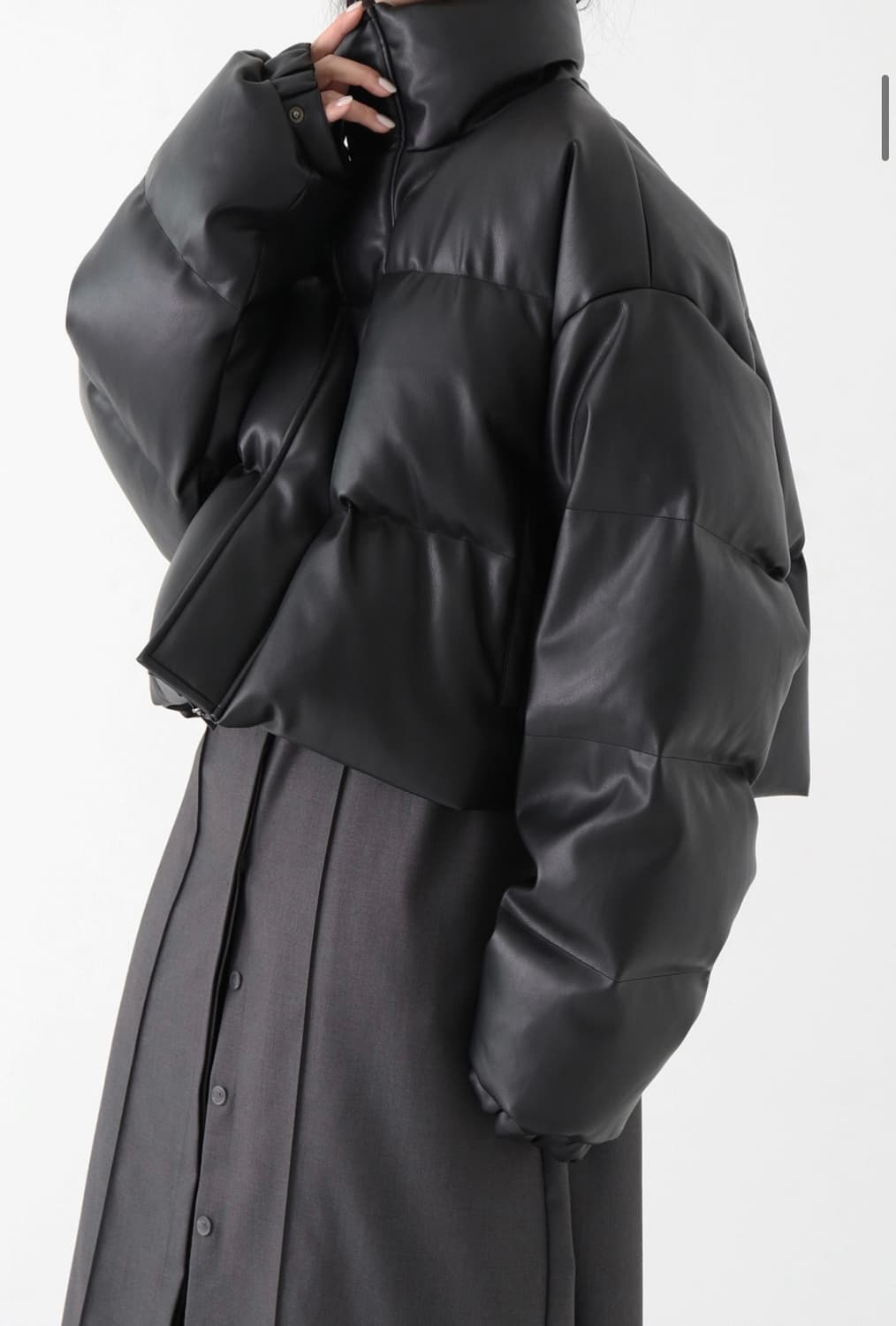 ジャケット・アウター Treemingbird Duck Down Leather Padding Treemingbird Duck Down Leather Padding
