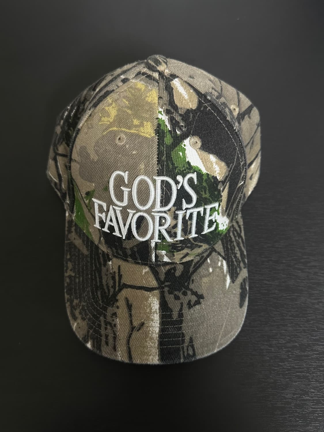 Praying キャップGod's Favorite Real Tree Hat praying God's