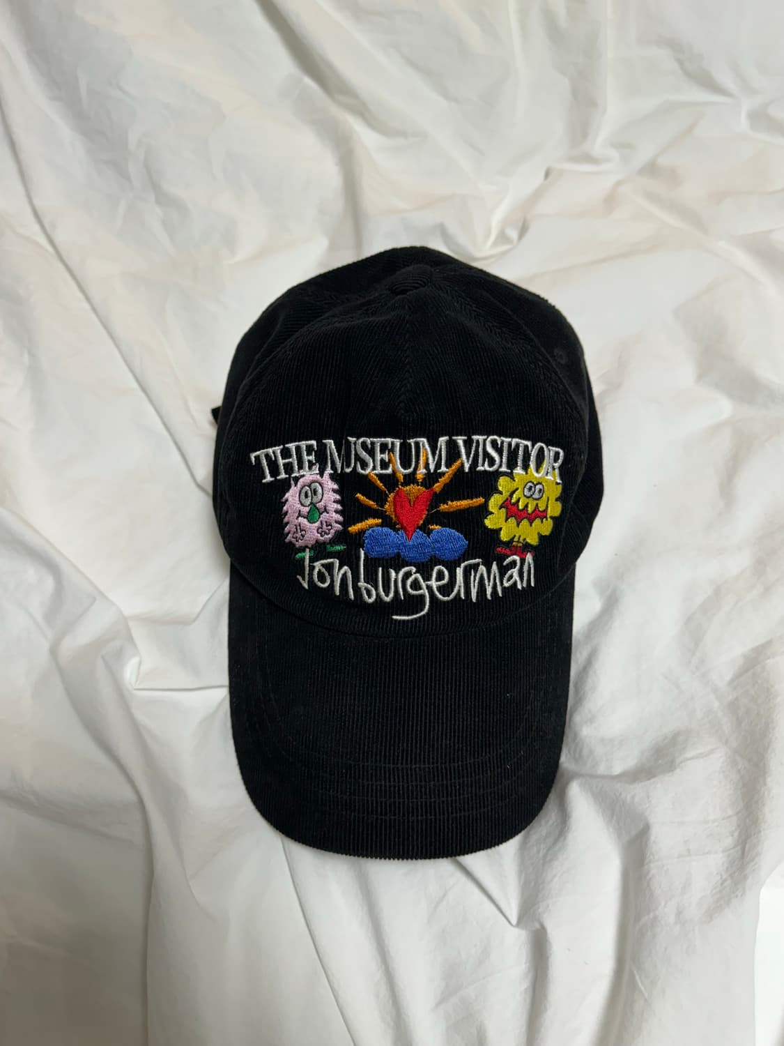 THE MUSEUM VISITOR キャップ Jon Burgerman The Museum Visitor X John Burger Man Pinky Winky & Charlie Ball