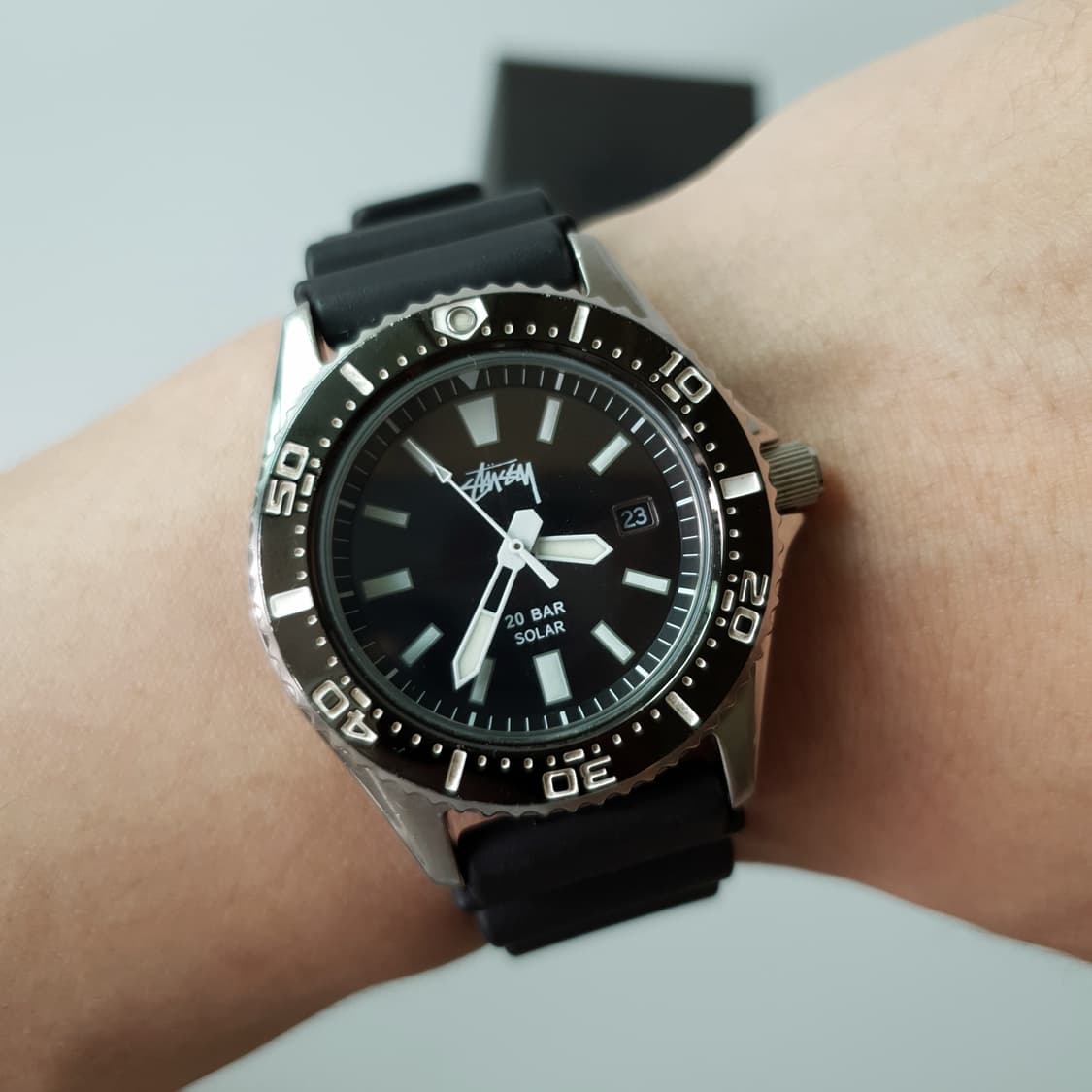Stussy × SEIKO Seiko x Stüssy 30th Anniversary Diver Solar watch 2010