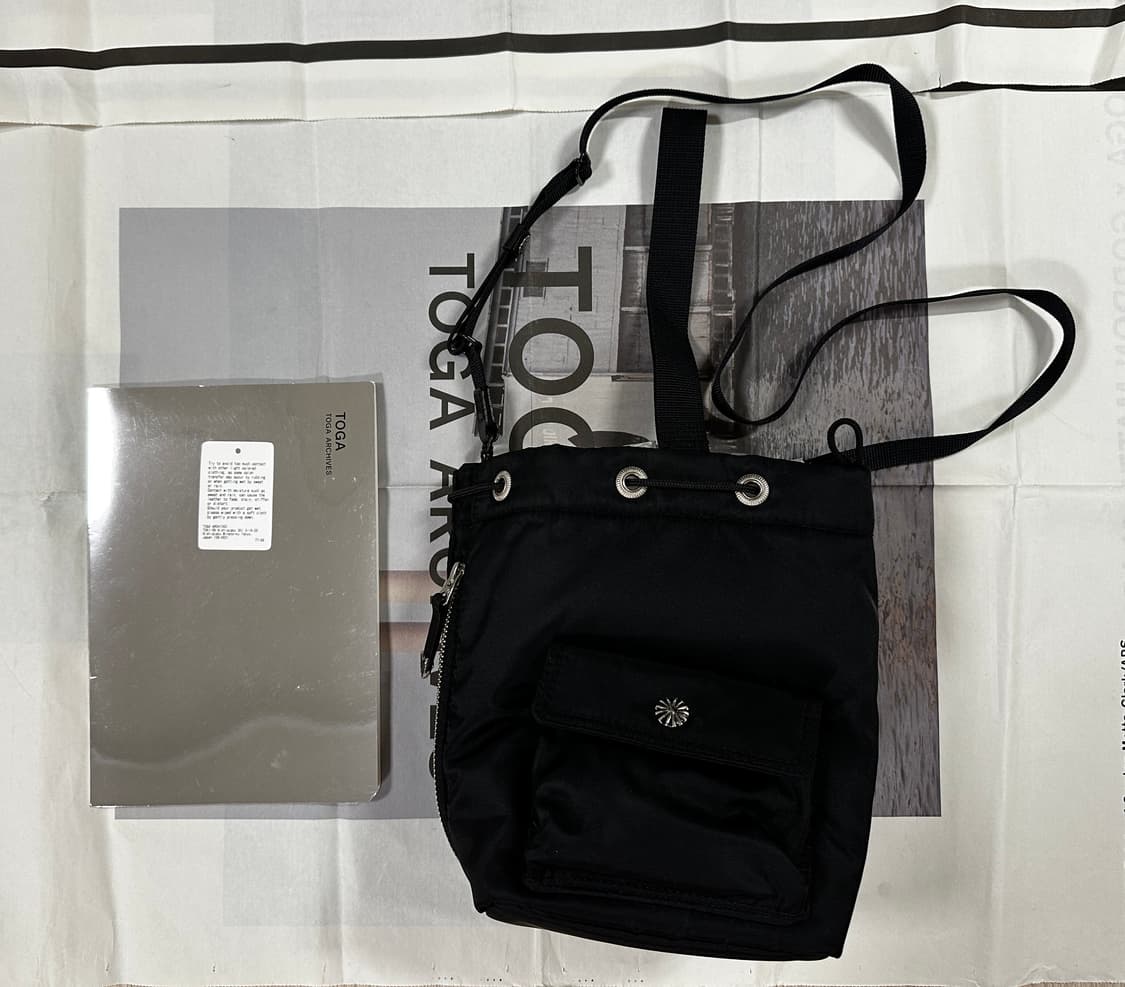 TOGA X PORTER STRING BAG Black / 토가 X 포터 | 후루츠패밀리