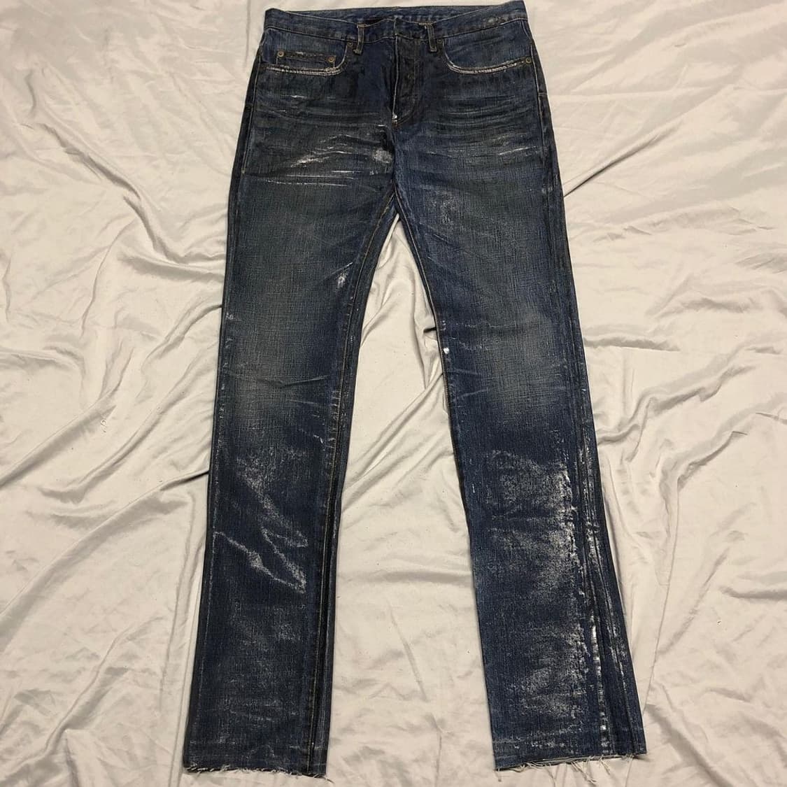 パンツ 06SS Dior HOMME coating denim's black archive DIOR HOMME