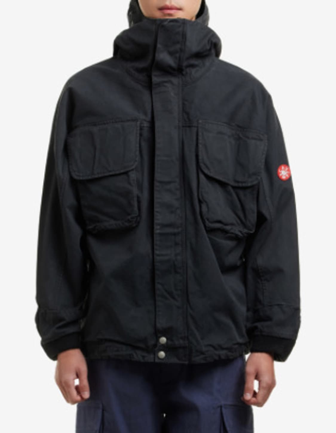 Cav empt] overdye hood zip jacket | 후루츠패밀리