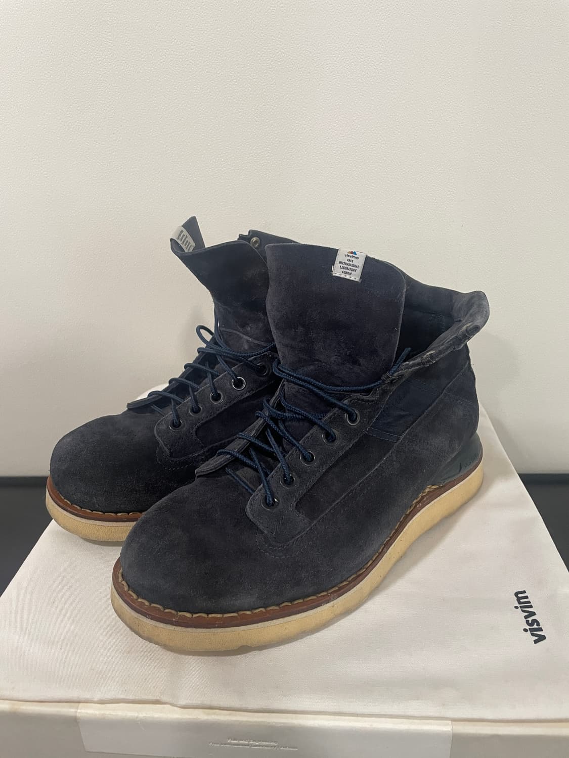靴 VISVIM BEARD BOOTS-FOLK 9] Visvim Beard Boots Folk Suede Carbon Fiber Heel
