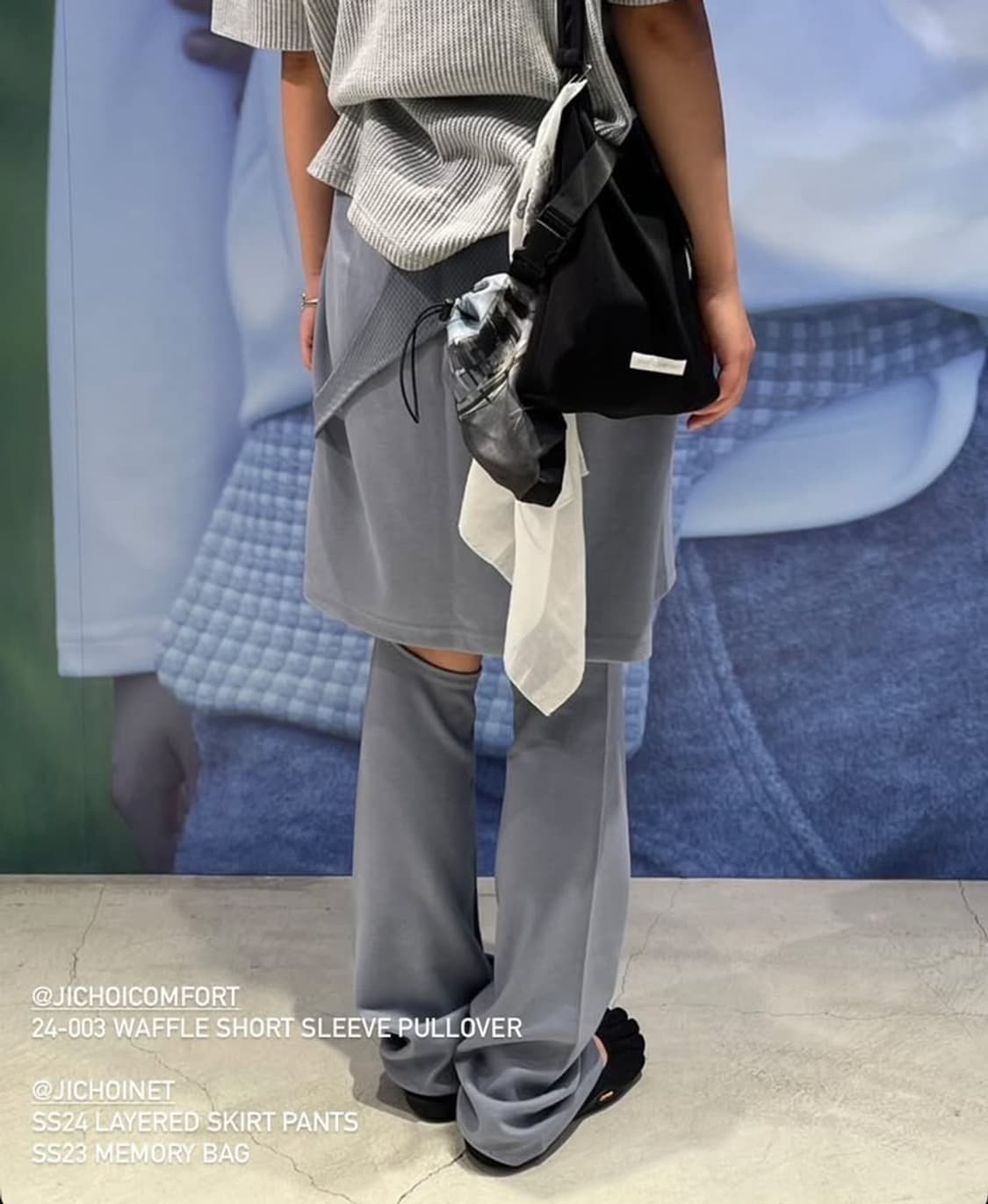 jichoi SS24 DETTACHABLE SKIRT PANTS 【公式通販】