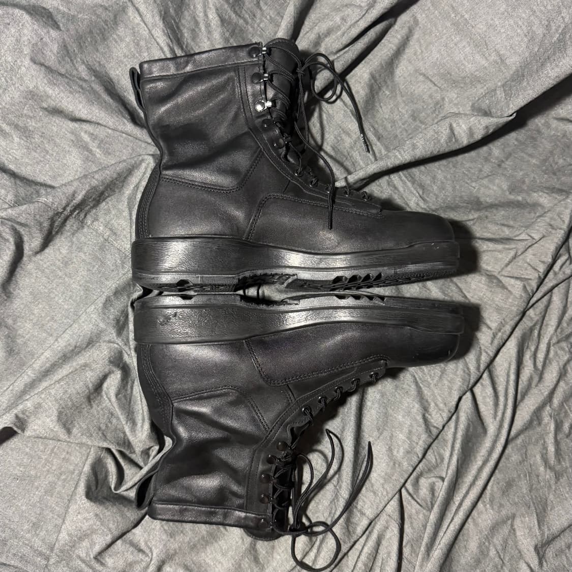 Wellco Navy Safety Flight Deck Boots | 후루츠패밀리