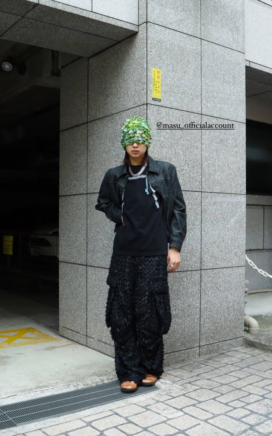 MASU FLUFFY CARGO PANTS 24ssカーゴパンツ MASU(エムエーエスユー)のFLUFFY CARGO PANTS BLACKの通販｜PALETTE