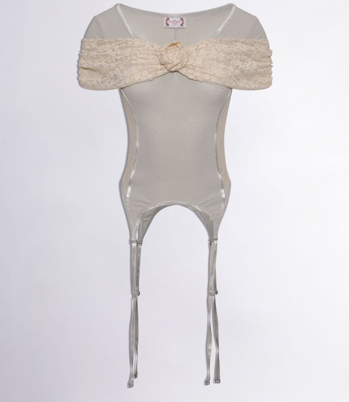 스컬프터 Corset U Neck Tee Ice XS | 후루츠패밀리