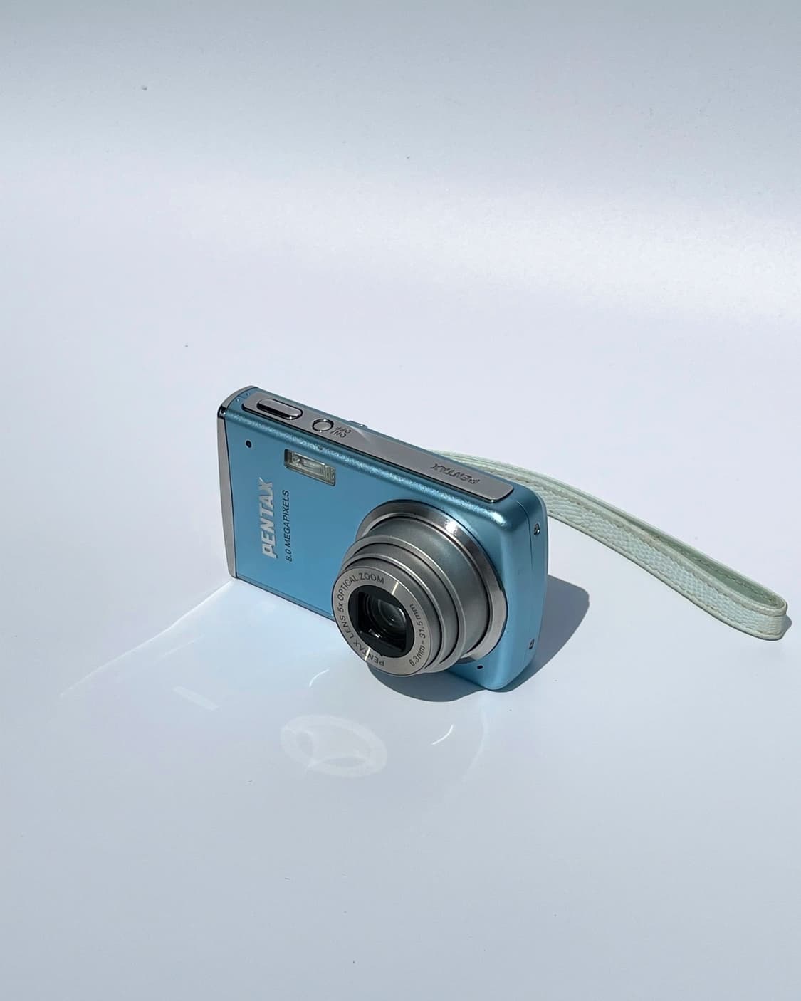 Optical Zoom Pentax Optio M50 Pentax Optio M50 Bleu Pastel