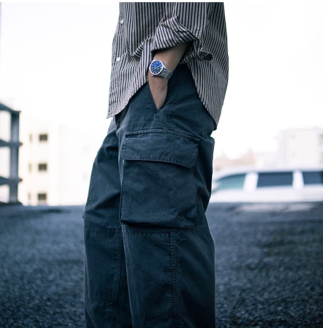 OUTIL pantalon blesle Grey size12 ウティ Outil pantalon blese 13