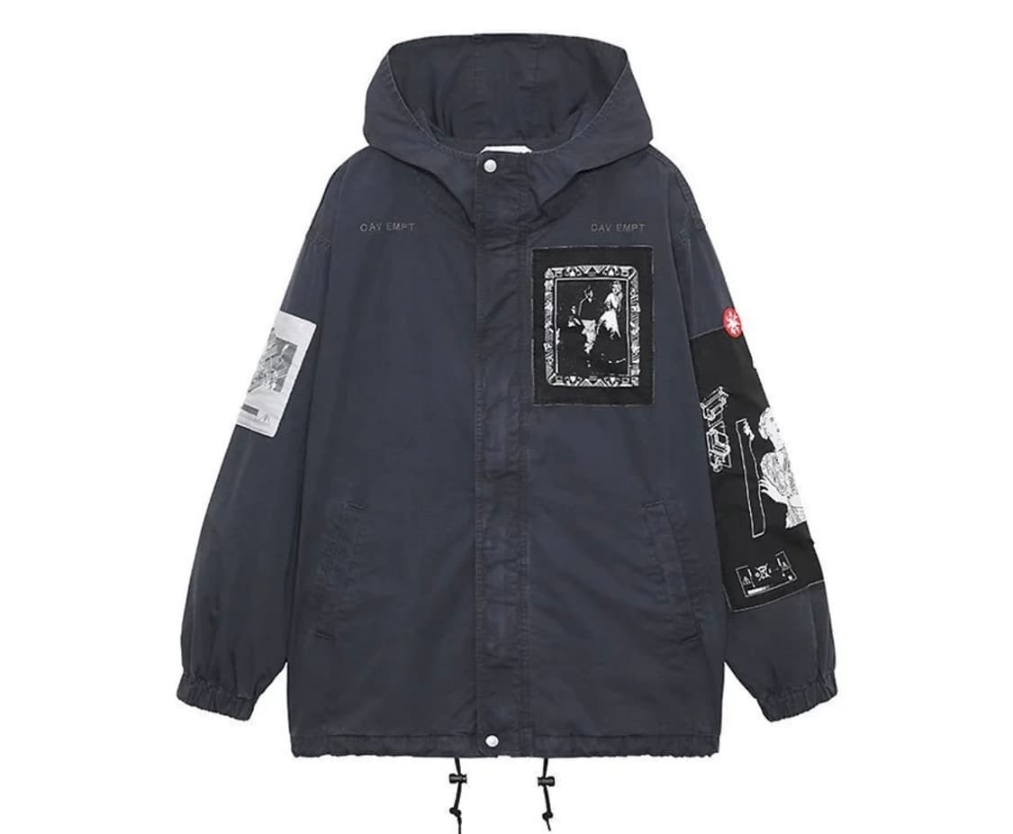 ジャケット・アウター C.E CAV EMPT PATCHED ZIP HOOD JACKET C.E CAV EMPT PATCHED ZIP HOOD JACKET