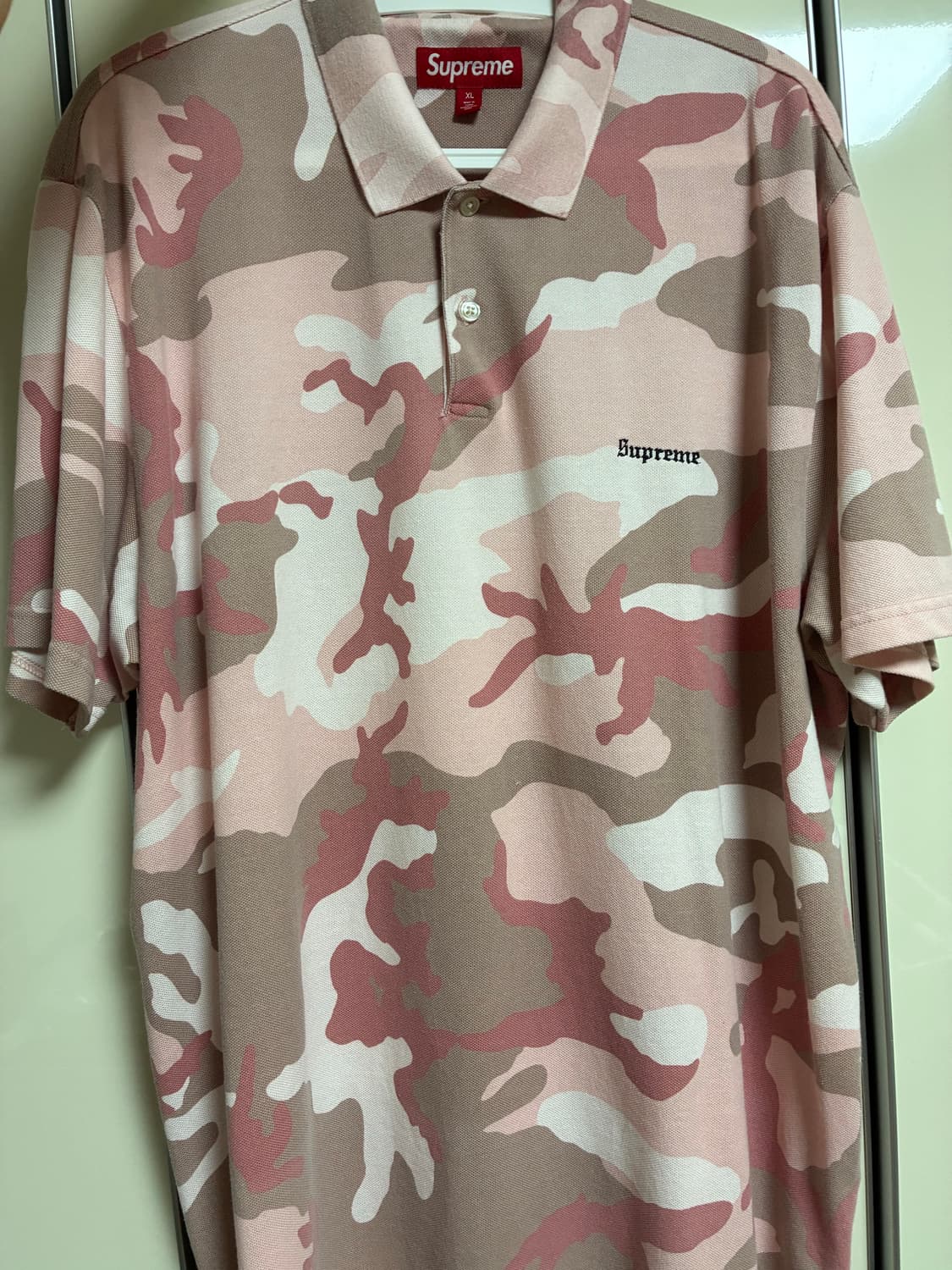 トップス Supreme Washed Camo Polo \