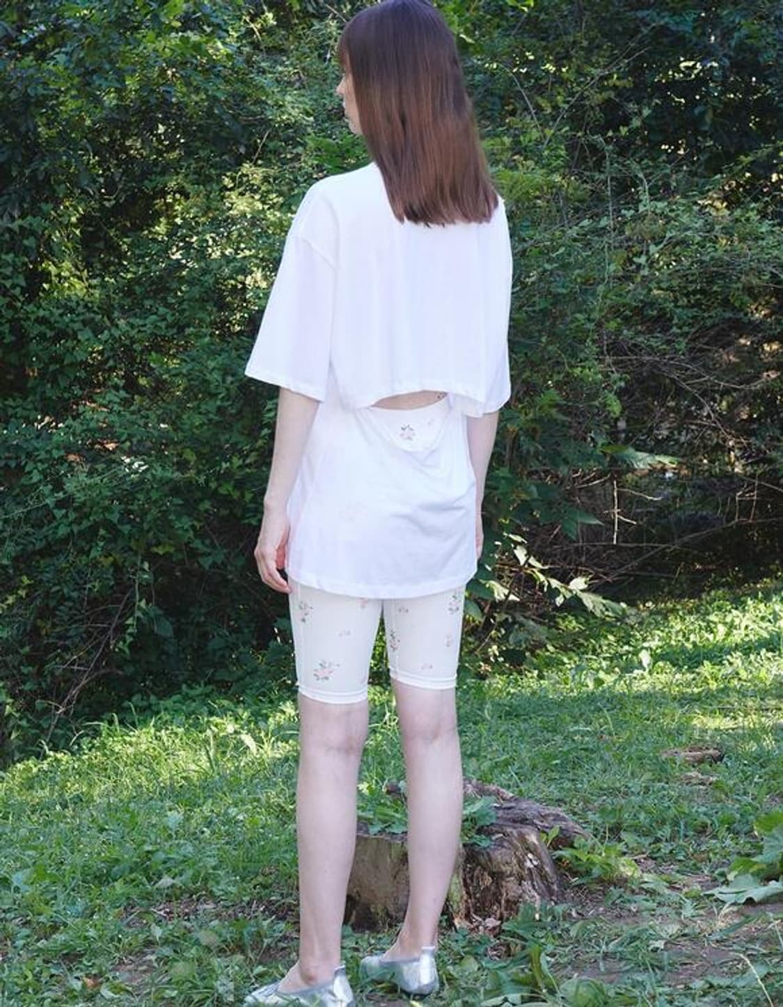 Open yy BACK SLIT SYMBOL TEE | 후루츠패밀리