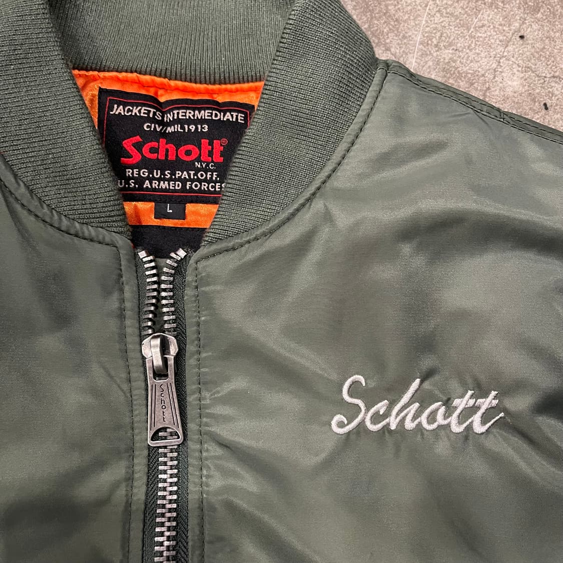 Schott X Anderson Bell MA-1 | 후루츠패밀리