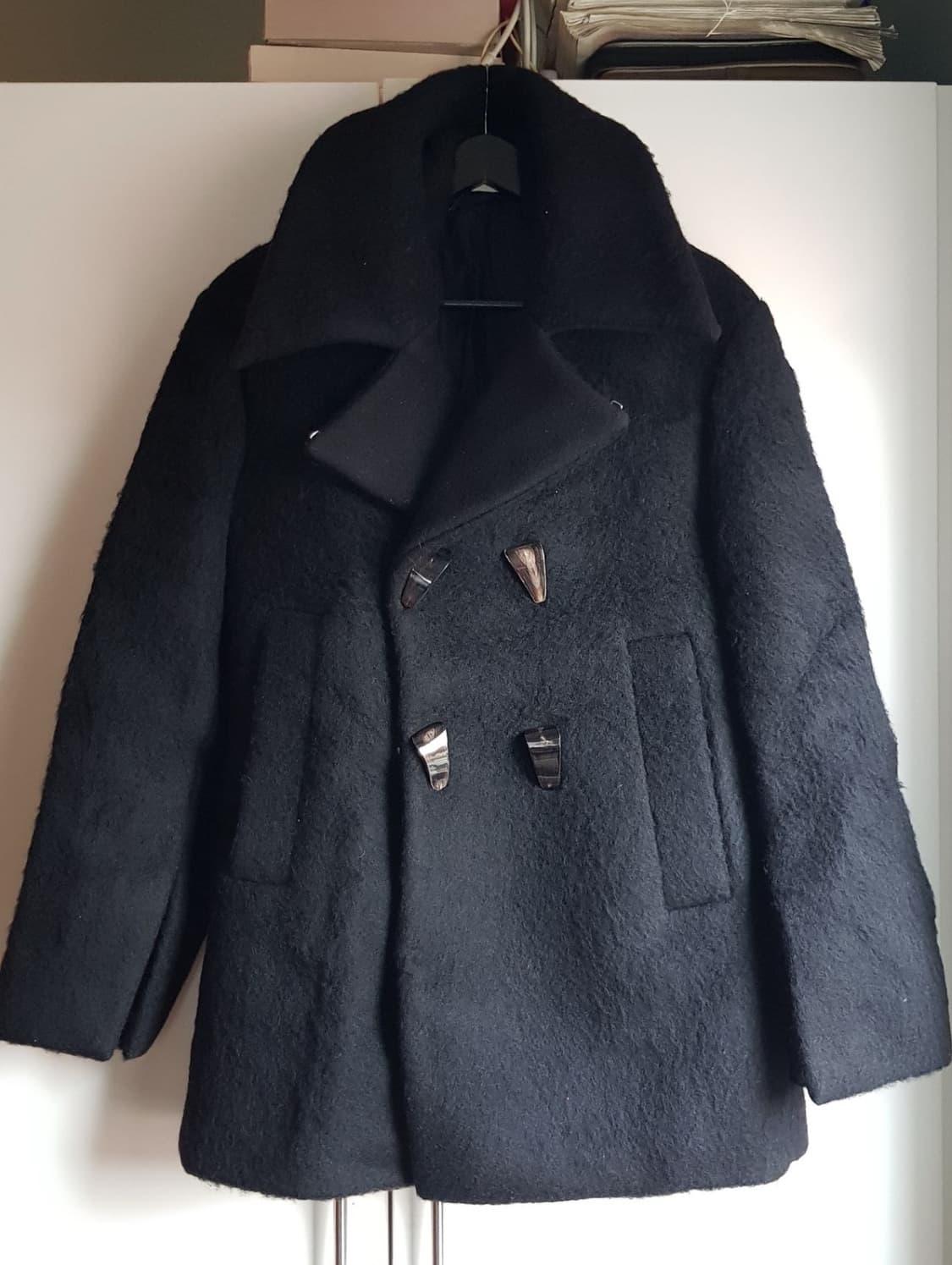 Namacheko AW18 Shetland Wool Peacoat | 후루츠패밀리