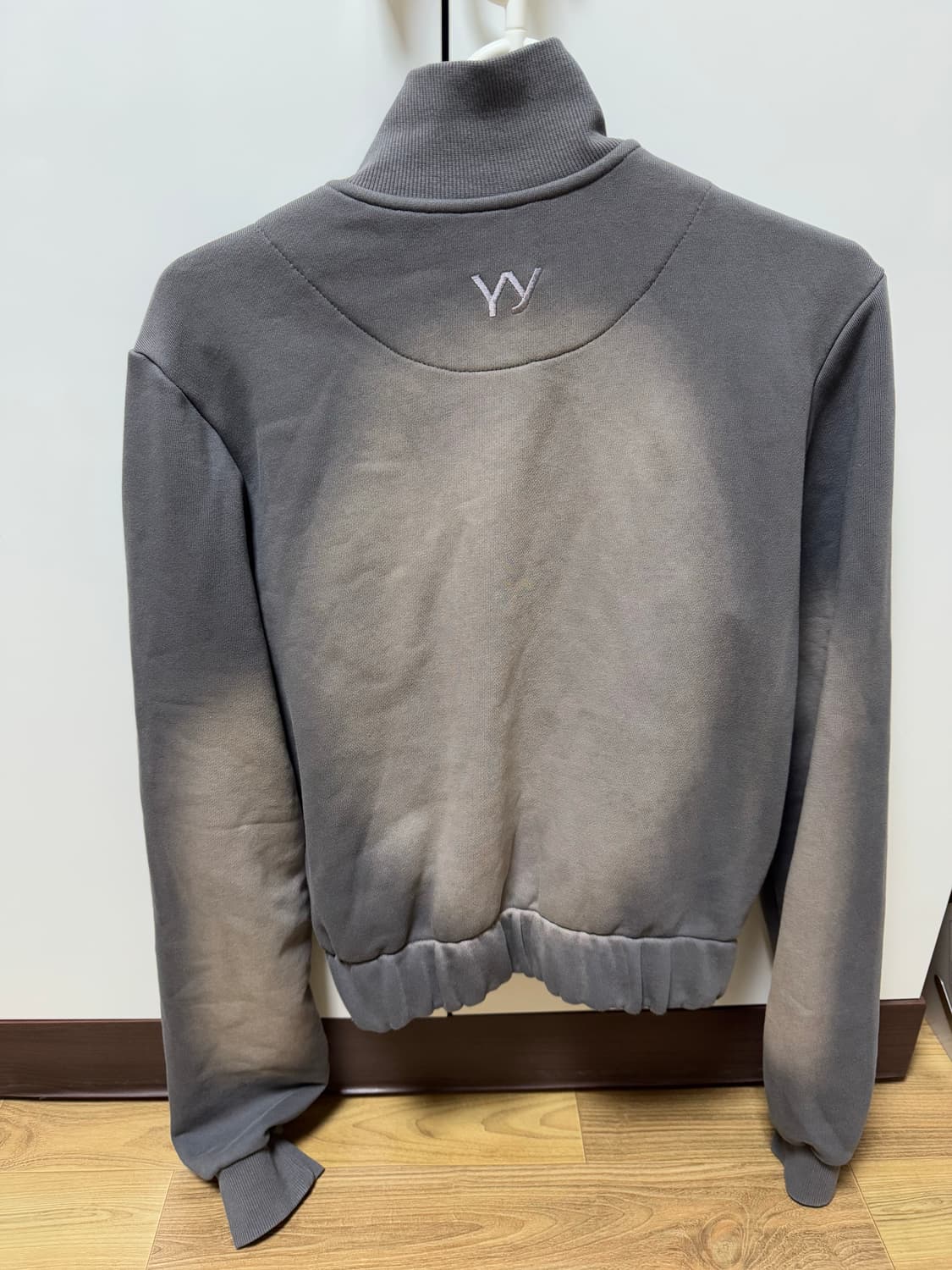 openyy パーカー[OPEN YY] WASHED BABY ZIPPED Open yy baby washed zipped jaket [1size] | 후루츠패밀리