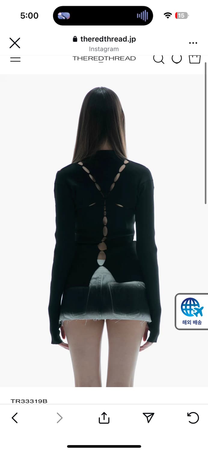 トップス theredthread knit fit tops single peta theredthread knit