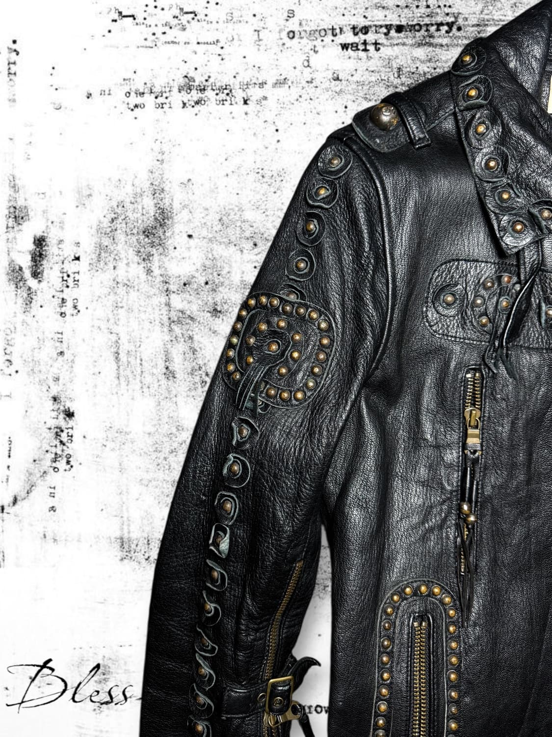 Share Spirit - Goat leather rider jacket | 후루츠패밀리 Share Spirit - Goat leather rider jacket | 후루츠패밀리