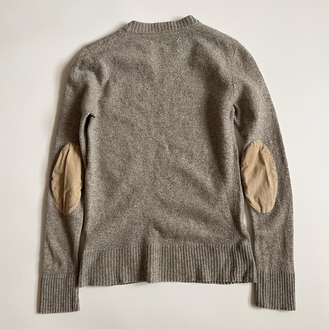 maison margiela ここのえ期elbow patch knit Maison Margiela elbow patch knit ここのえ期