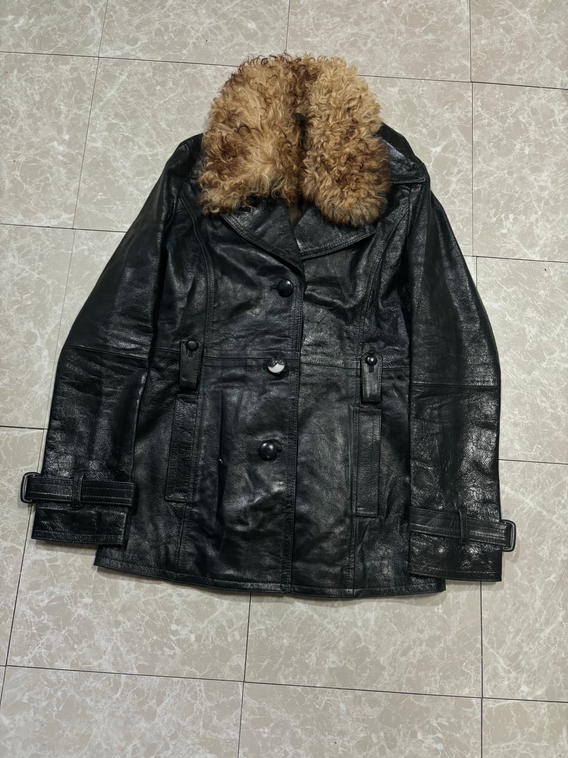 00's Tornado Mart Archive Leather Fur Ja | 후루츠패밀리