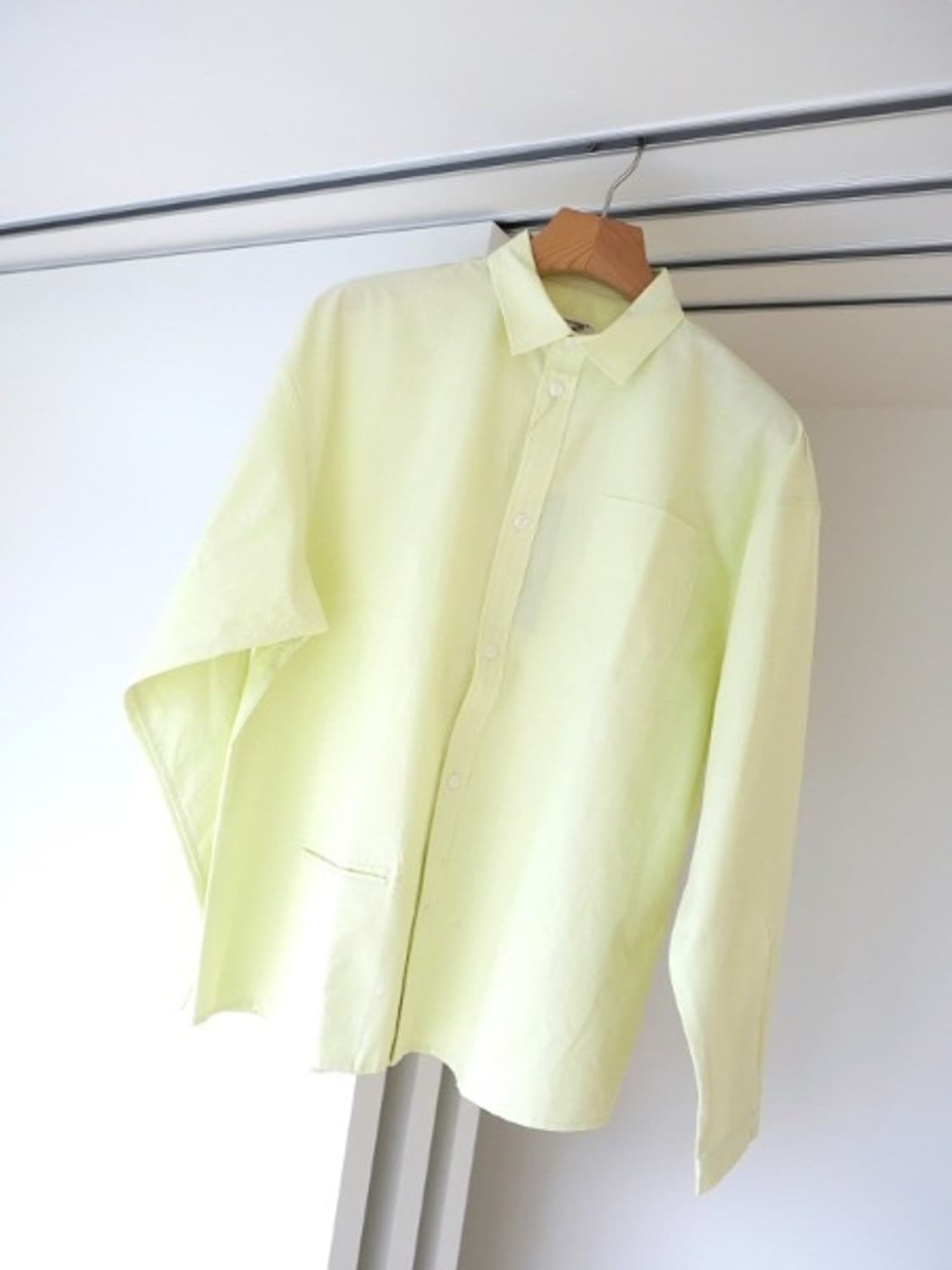 noroll 完売88curate 別注NORMAL SHIRT シャツ NOROLL NORMAL SHIRT STRIPE S/S / BLUE COTTON 88% LINEN 12% M