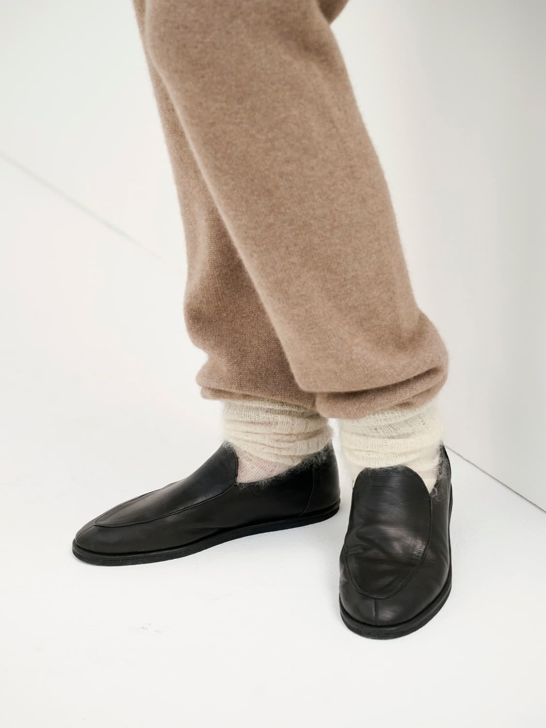 오라리AURALEE leather shoes 블랙 (255) | 후루츠패밀리