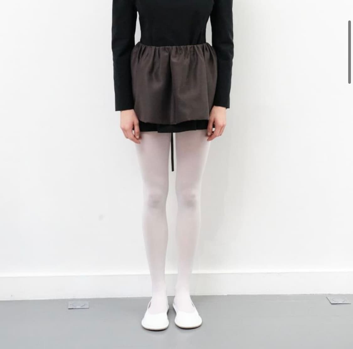 小物 AMOMENTO Shirring Organza Belt Skirt AMOMENTO Shirring Organza Belt Skirt