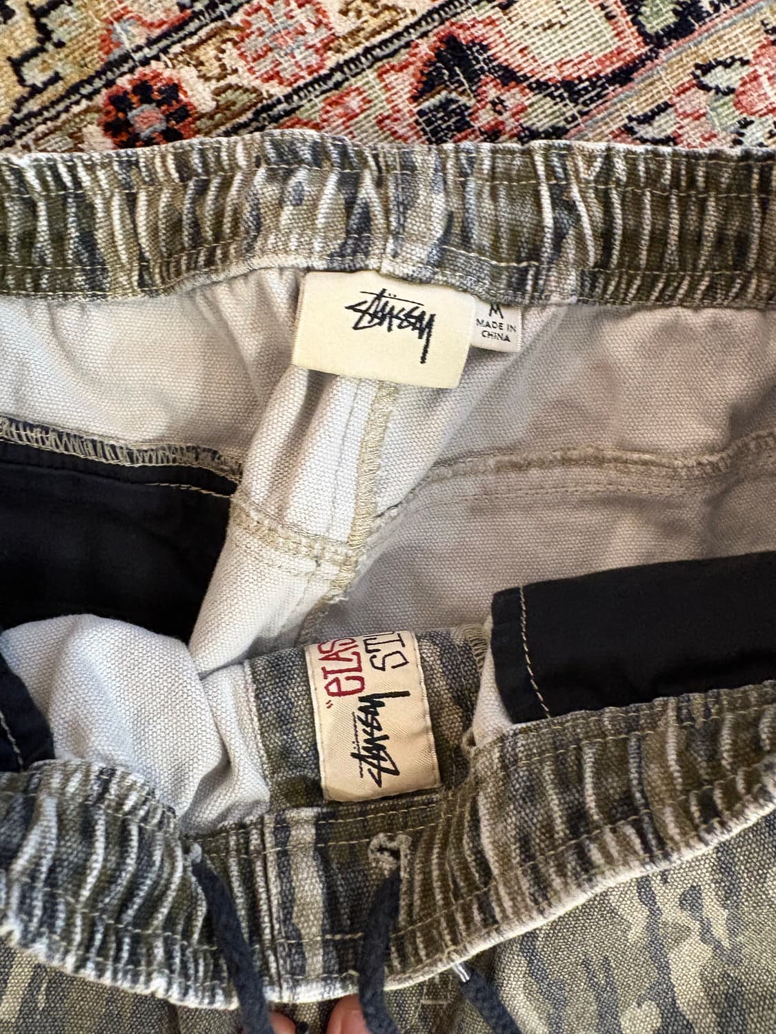 Stussy Mossy Oak Canvas Pants Stussy Mossy Oak Canvas Beach Pant