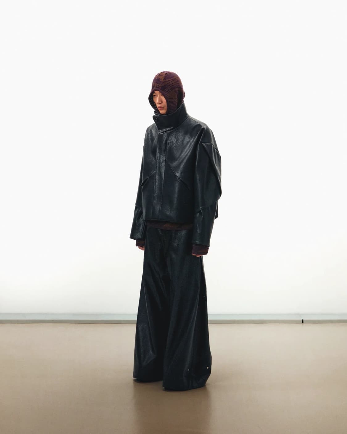 48) pet tree kor crassula leather jacket | 후루츠패밀리