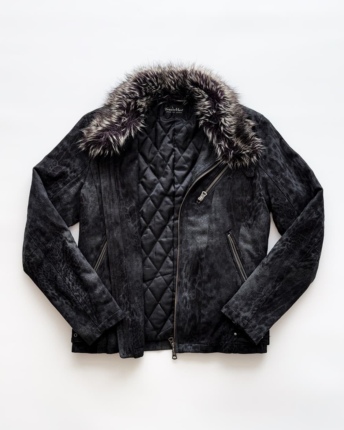 Tornado mart 00s black leopard long coat 【公式通販】
