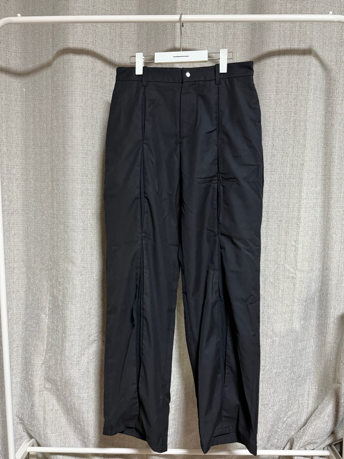 M] _J.L-A.L_ Bellow 트라우저 블랙 jlal | 후루츠패밀리