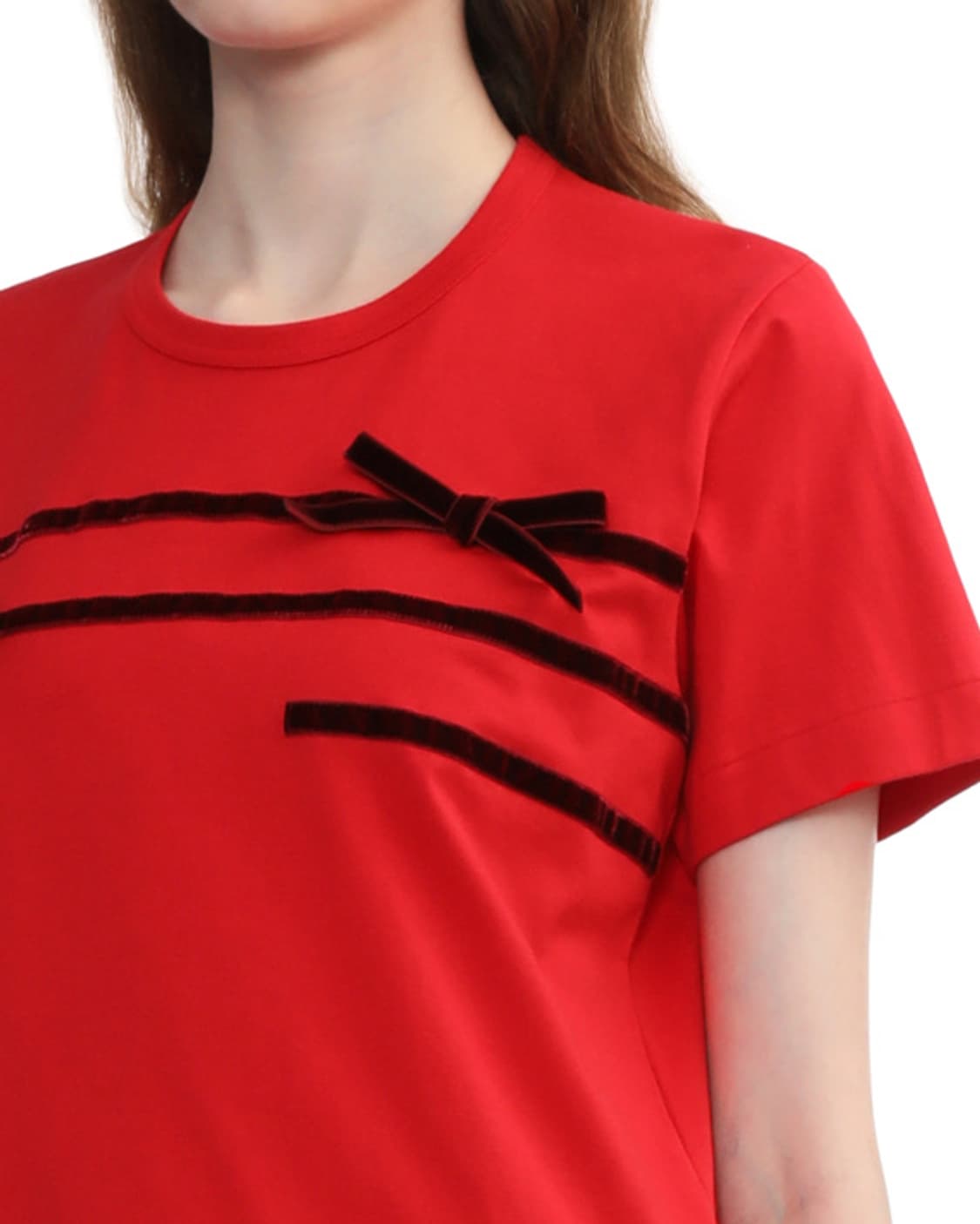 トップス Comme des garcons girl ribbon T M Comme des garcons girl ribbon T M COMME DES GARCONS GIRL