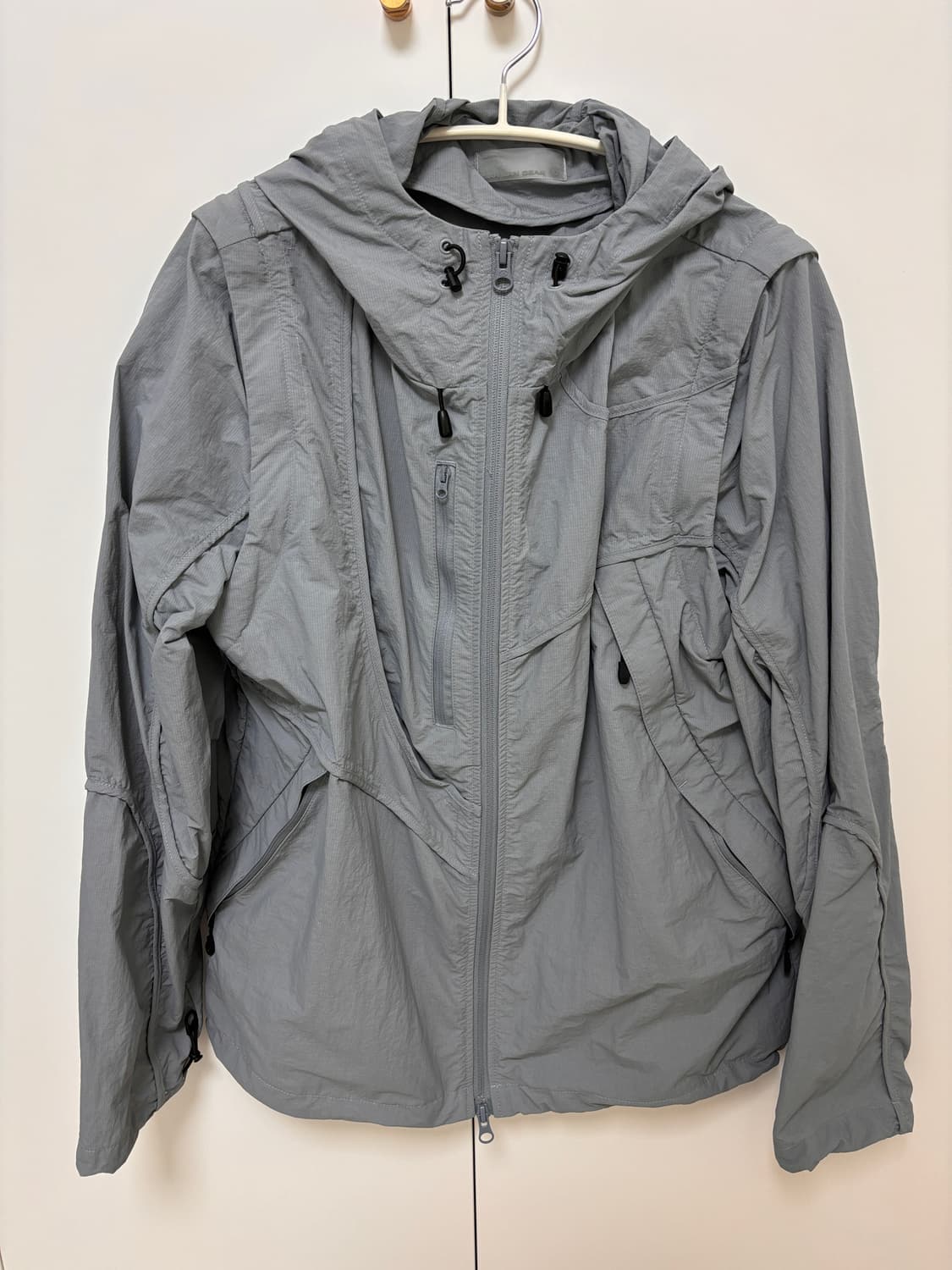 ジャケット・アウター SANSANGEAR 2WAY WAVE JACKT 24ss SANSANGEAR 2WAY WAVE JACKT 24ss SAN SAN GEAR 2WAY WAVE JACKET grey