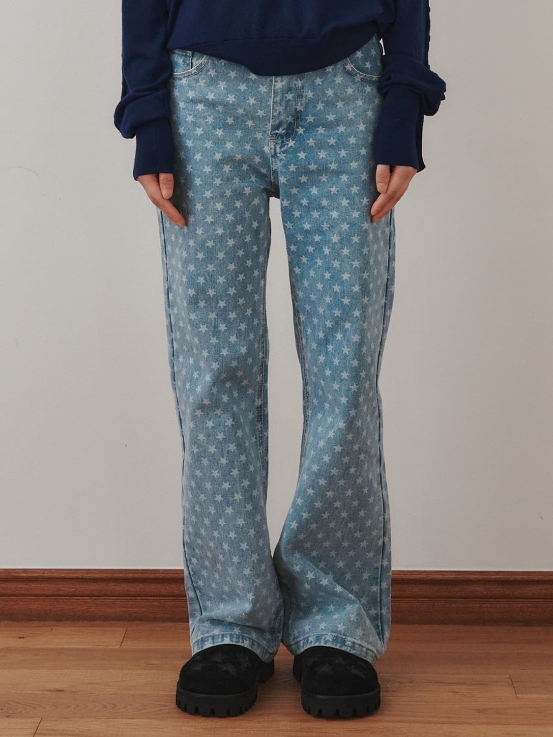 ●PLZPROJECT●STARRY RELAX DENIM SETUP PLZPROJECT STARRY RELAX DENIM | 후루츠패밀리